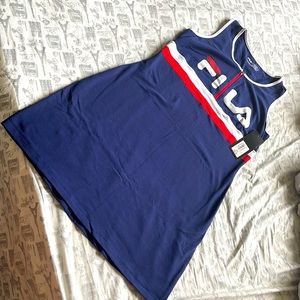 Women Dress Fila Navy